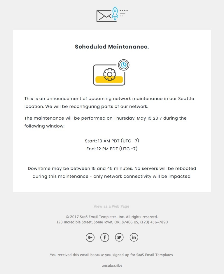 Maintenance