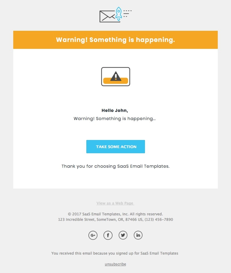Warning Message