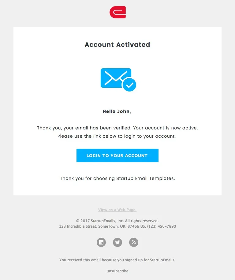 Email Verified