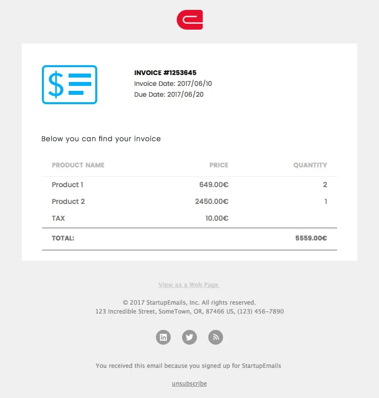 Invoice